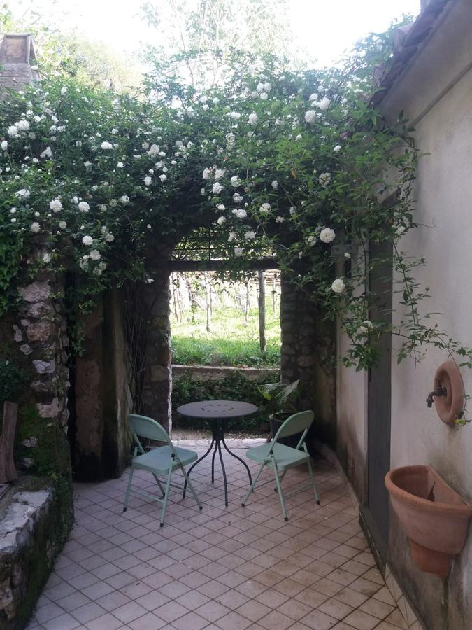 Pietra Rosa Panzió Tramonti Kültér fotó